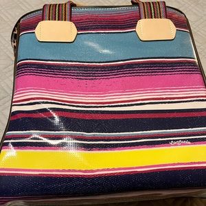 Consuela Thelma serape and Leopard bag. Never used.